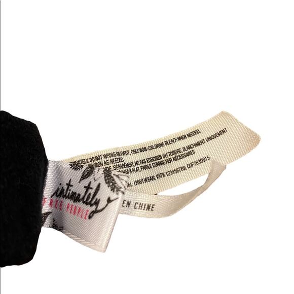 Intimately Free People Black Lace Size Small Halter Bralette - Picture 4 of 4